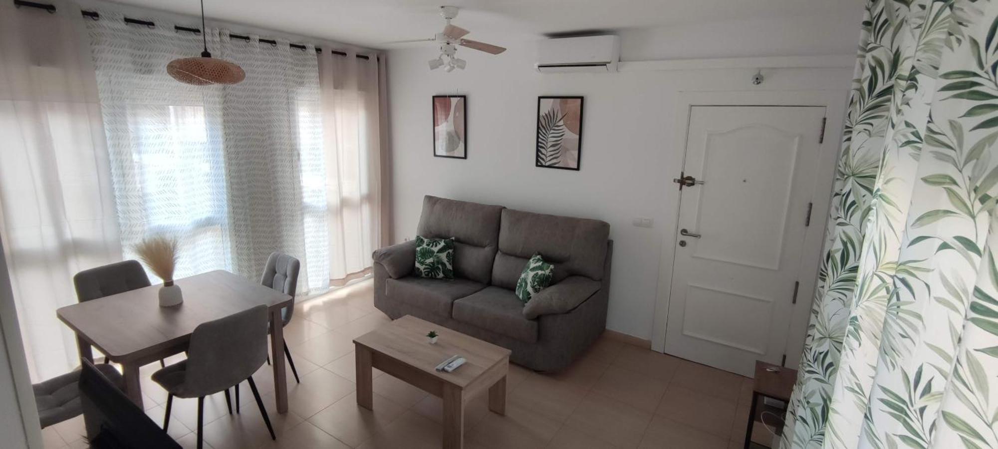 Apartamento Dos Habitaciones Con Piscina Y Gran Terraza Roquetas de Mar Exterior foto